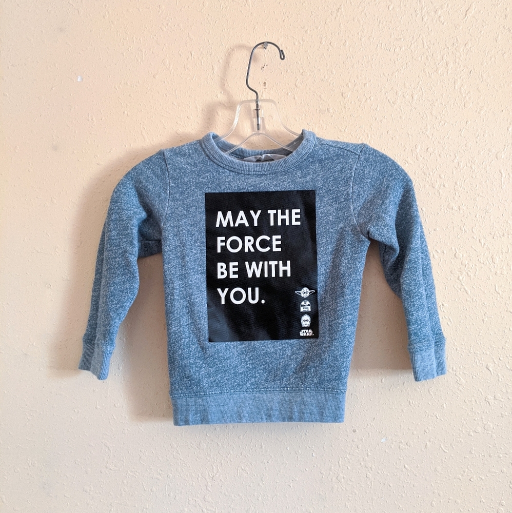 H&M Boys Star Wars Crewneck Sweater